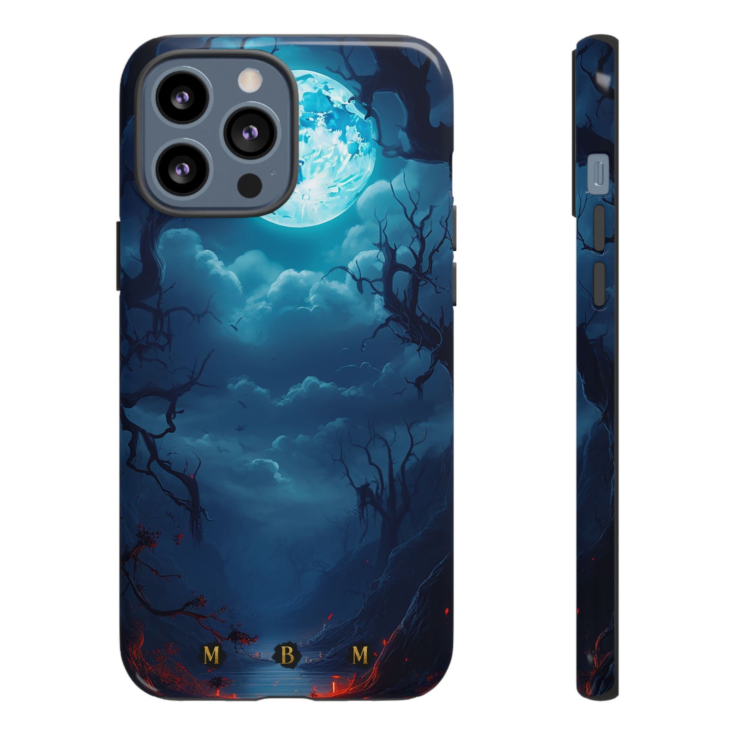 Blue Moon iPhone Tough Case