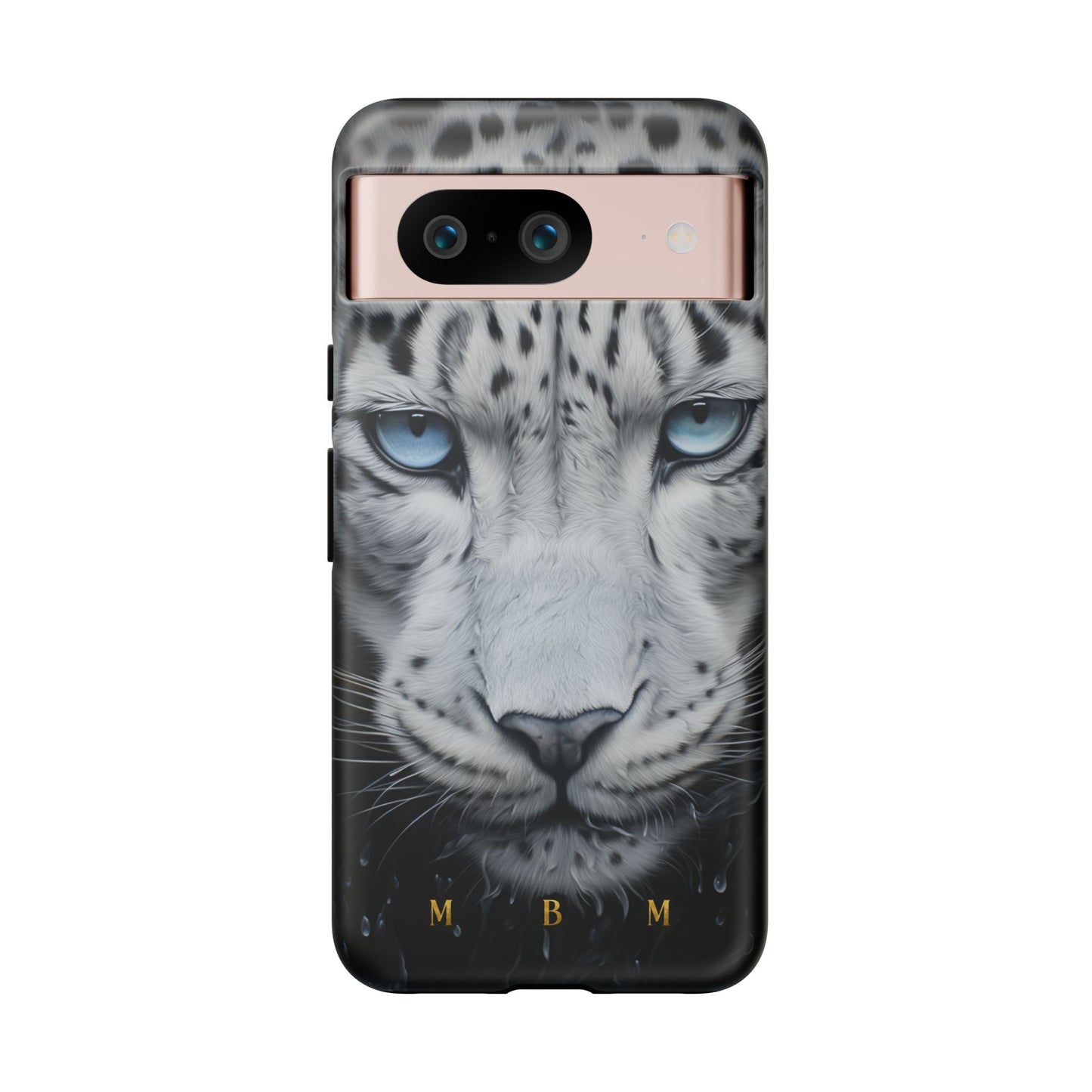 White Leopard Google Pixel Tough Case