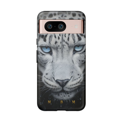 White Leopard Google Pixel Tough Case