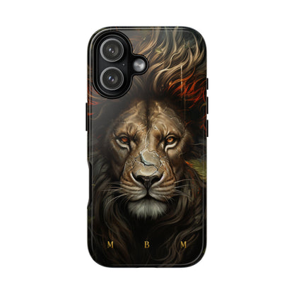Dark Lion iPhone Tough Case