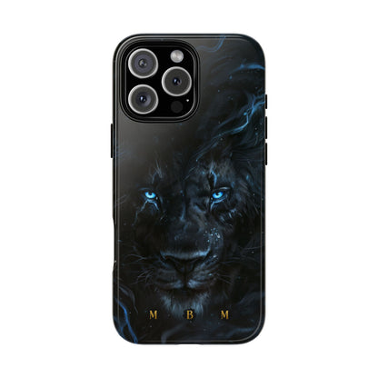 Black Lion iPhone Tough Case