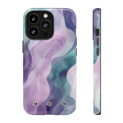 Pastel Wave iPhone Tough Case