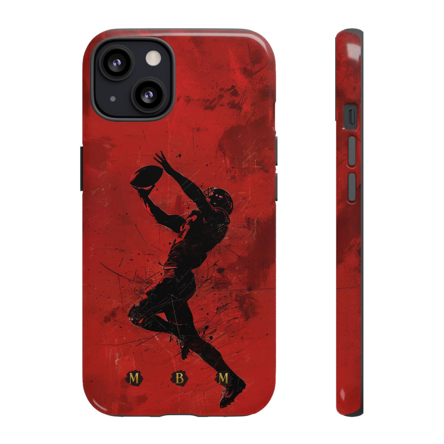 Red 1st & 10 iPhone Tough Case