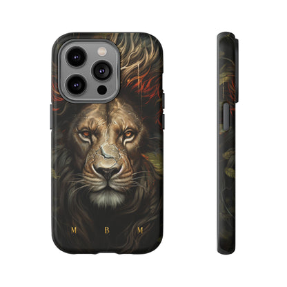 Dark Lion iPhone Tough Case