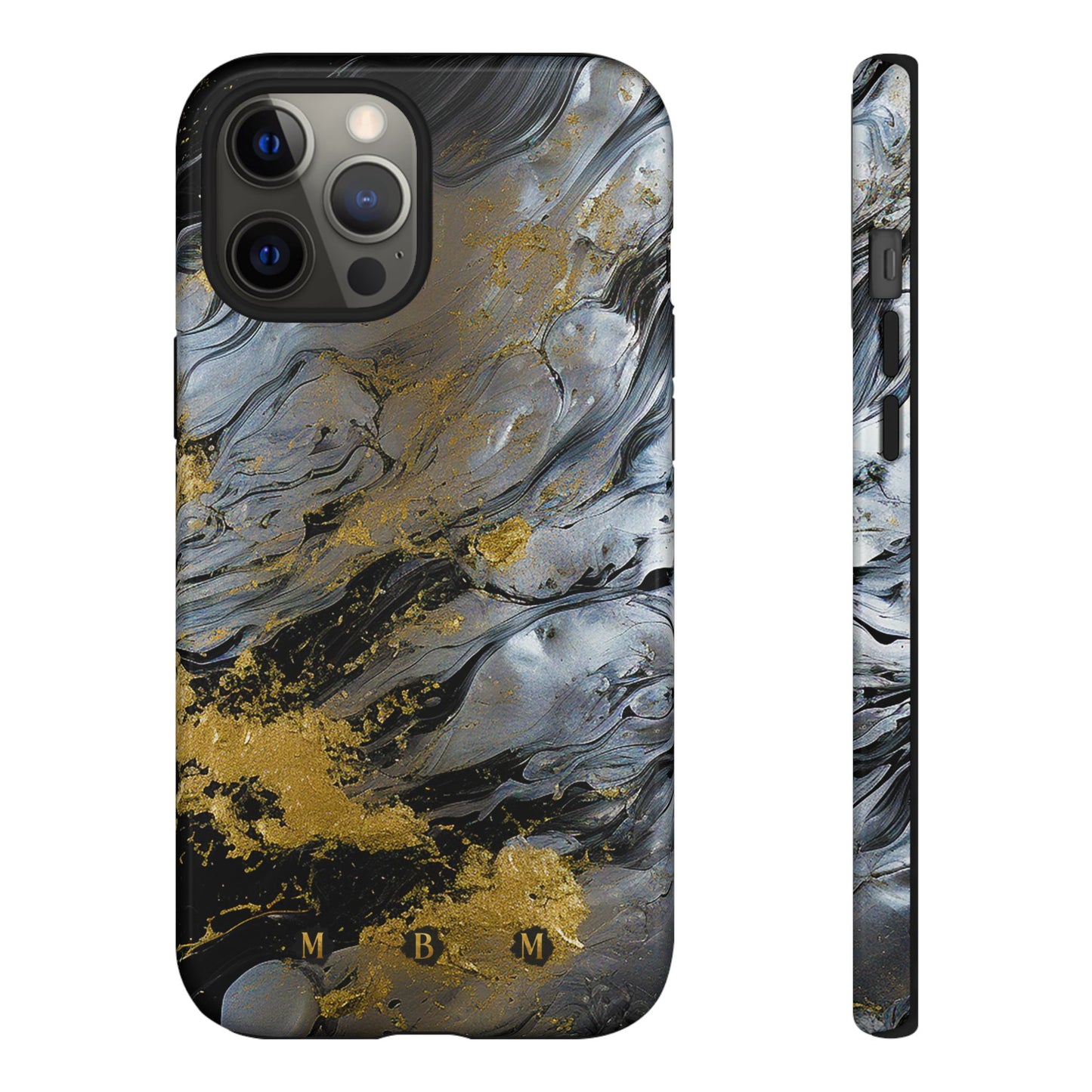 Tarnished Silver iPhone Tough Case