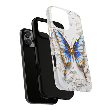 Sapphire Butterfly iPhone Tough Case