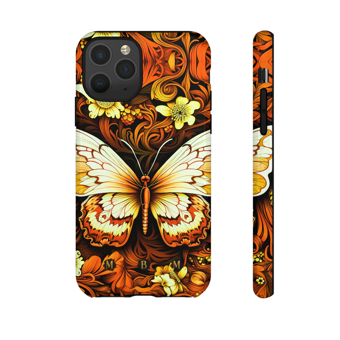 Vintage Orange iPhone Tough Case