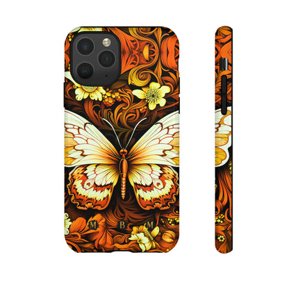 Vintage Orange iPhone Tough Case