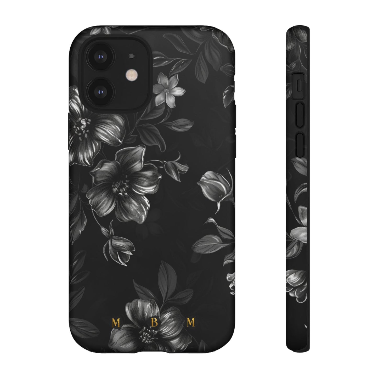 Midnight Flora iPhone Tough Case