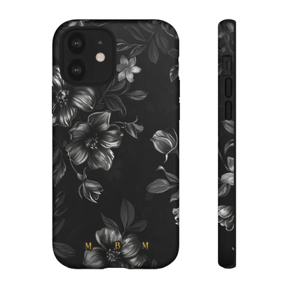 Midnight Flora iPhone Tough Case