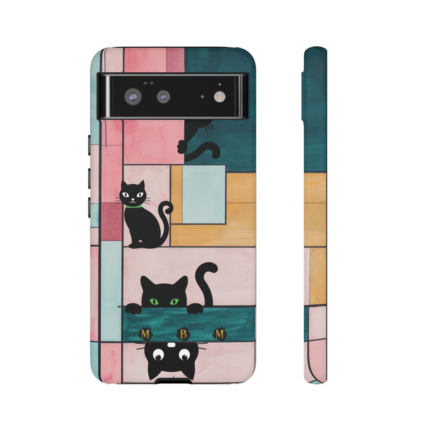 Block Cats Google Pixel Tough Case