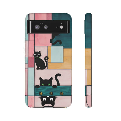 Block Cats Google Pixel Tough Case