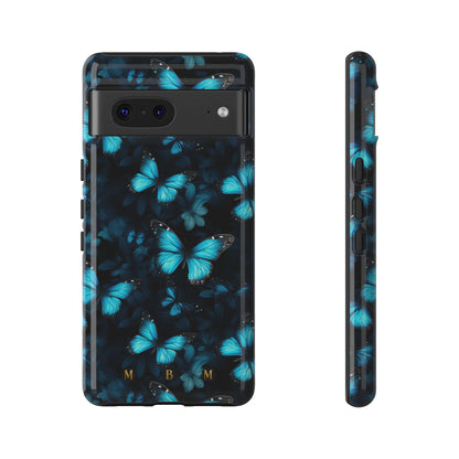 Blue Butterflies Google Pixel Tough Case