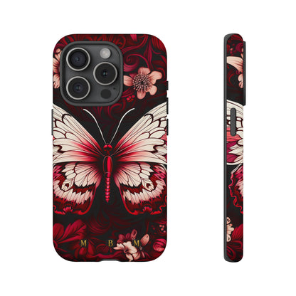 Vintage Butterfly iPhone Tough Case