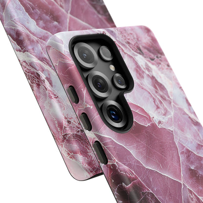 Pink Marble Samsung Galaxy S Tough Case
