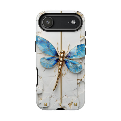 Dragonfly Blue iPhone Tough Case
