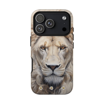 White Lion iPhone Tough Case