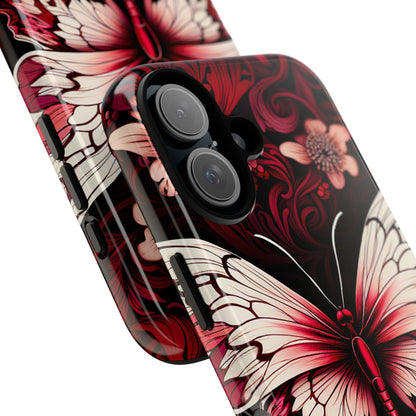 Vintage Butterfly iPhone Tough Case