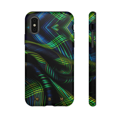 Neon Vine iPhone Tough Case