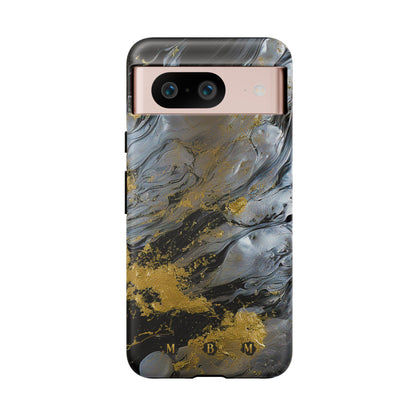 Tarnished Silver Google Pixel Tough Case