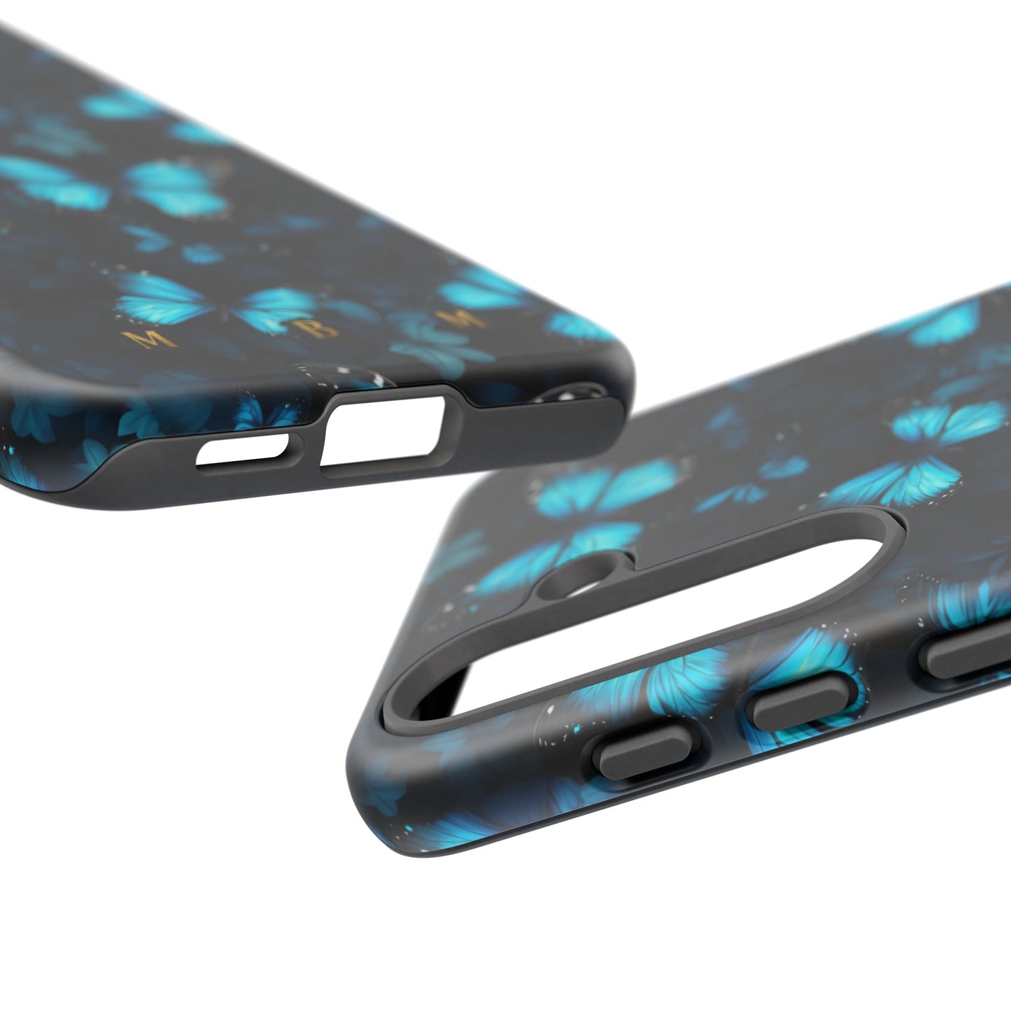 Blue Butterflies Samsung Galaxy S Tough Case