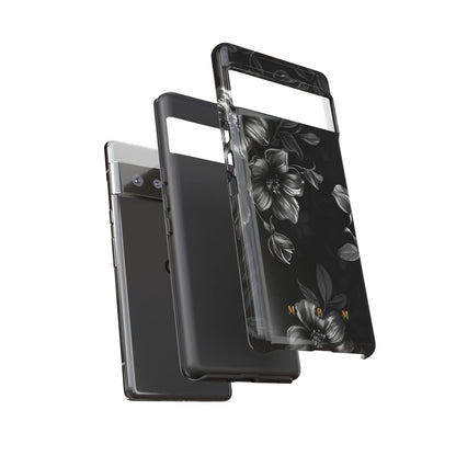 Midnight Flora Google Pixel Tough Case