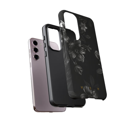 Midnight Flora Samsung Galaxy S Tough Case