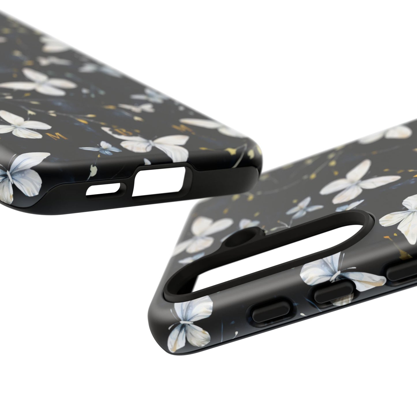 White Butterflies Samsung Galaxy S Tough Case