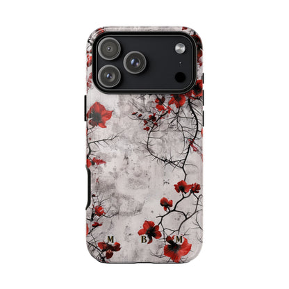 Vermilion Thorn iPhone Tough Case