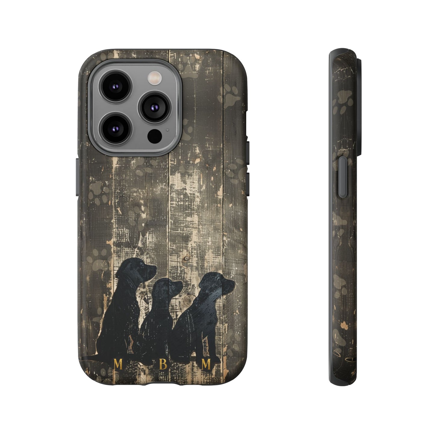 BarkWood iPhone Tough Case