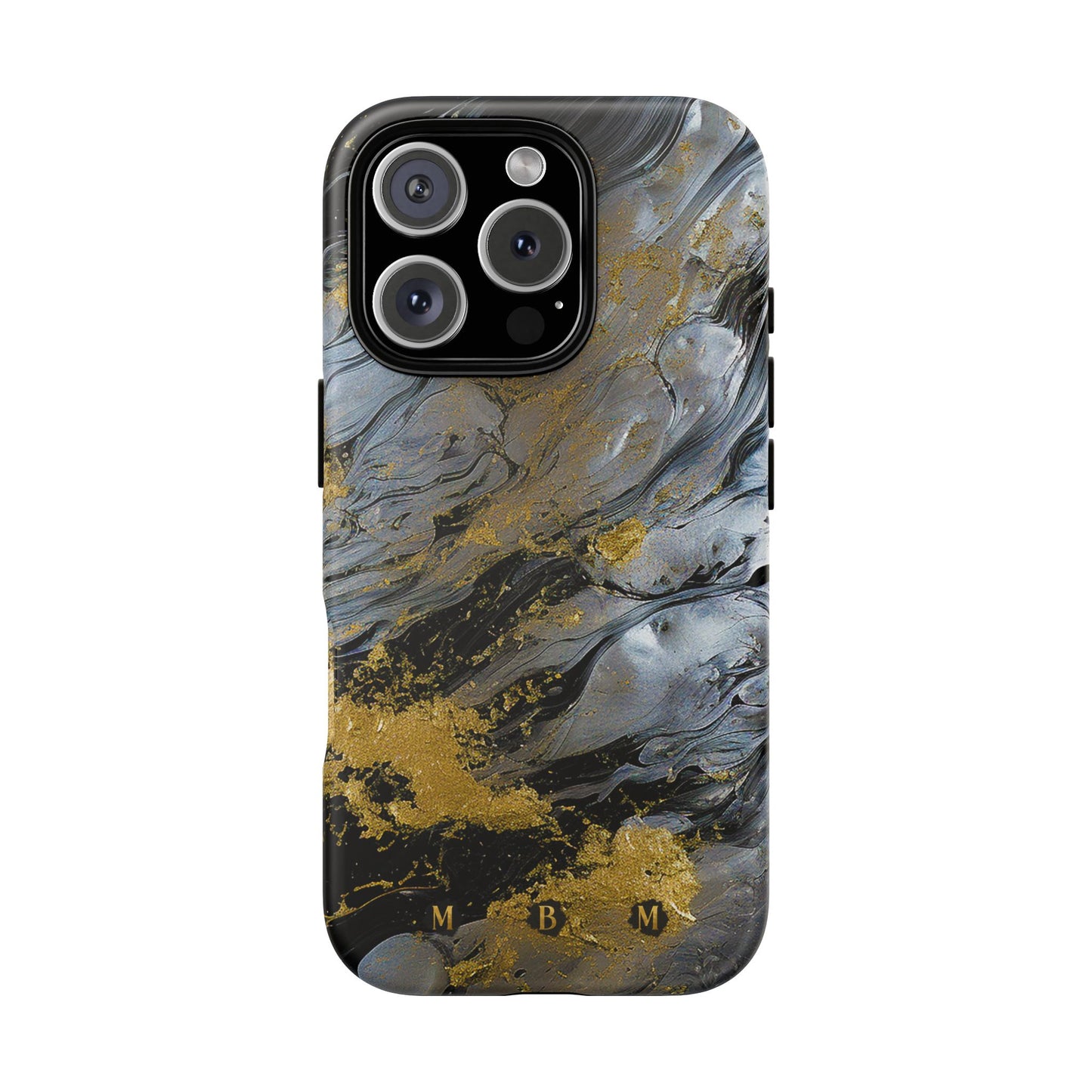 Tarnished Silver iPhone Tough Case