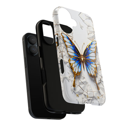 Sapphire Butterfly iPhone Tough Case