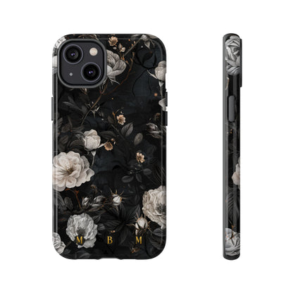 Mourning Flora iPhone Tough Case