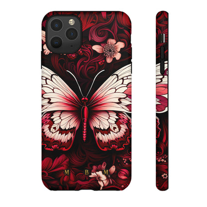Vintage Butterfly iPhone Tough Case