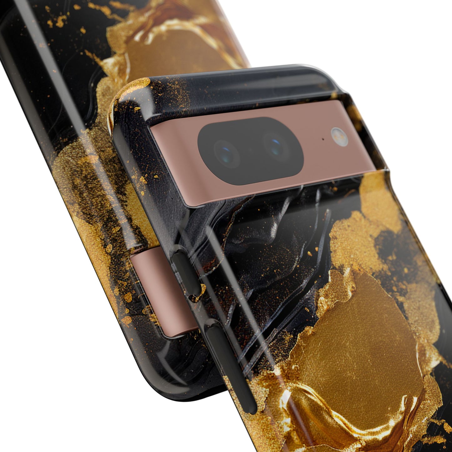 Black Gold Google Pixel Tough Case