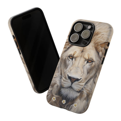White Lion iPhone Tough Case