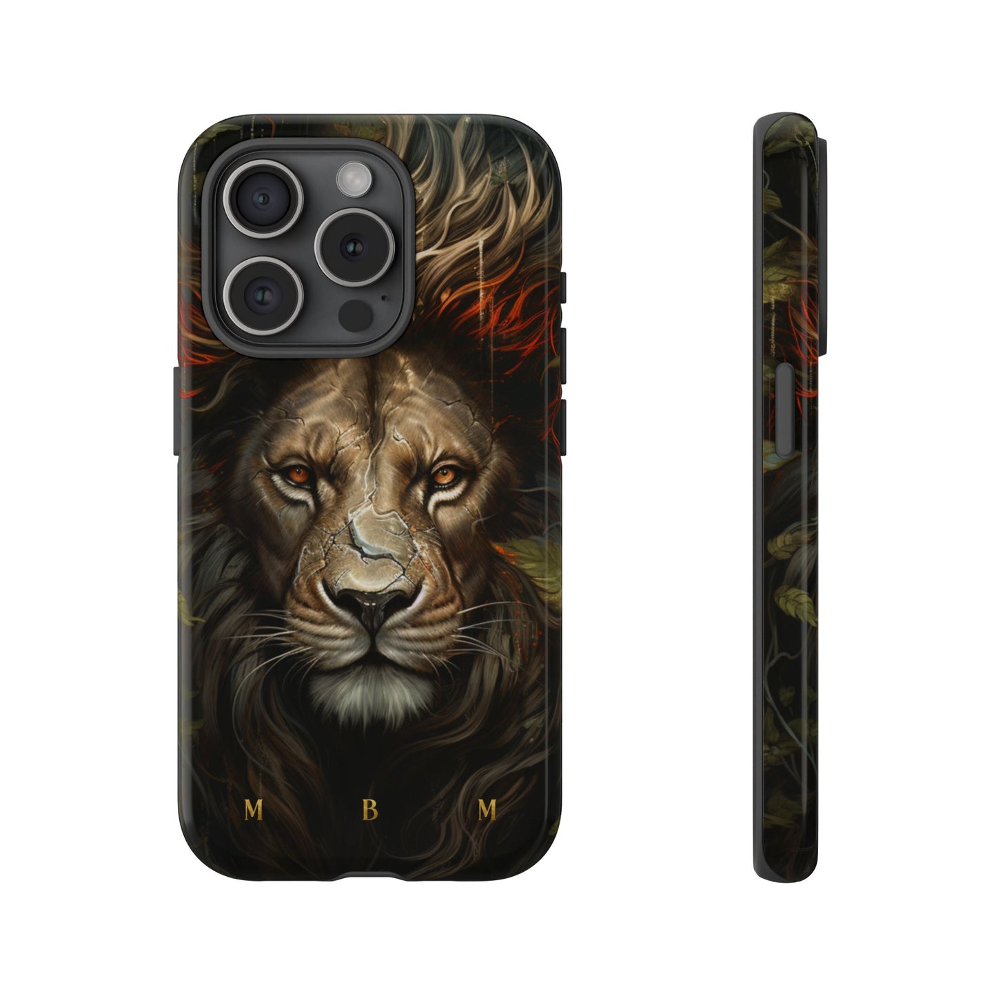 Dark Lion iPhone Tough Case