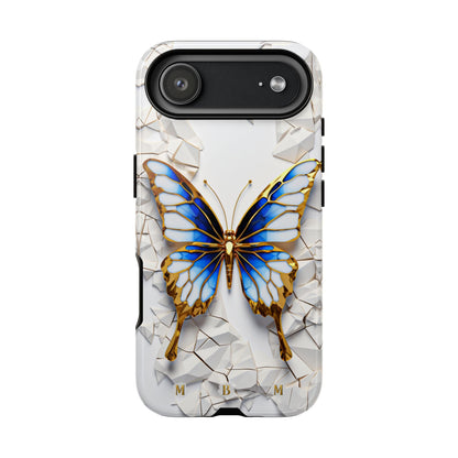 Sapphire Butterfly iPhone Tough Case
