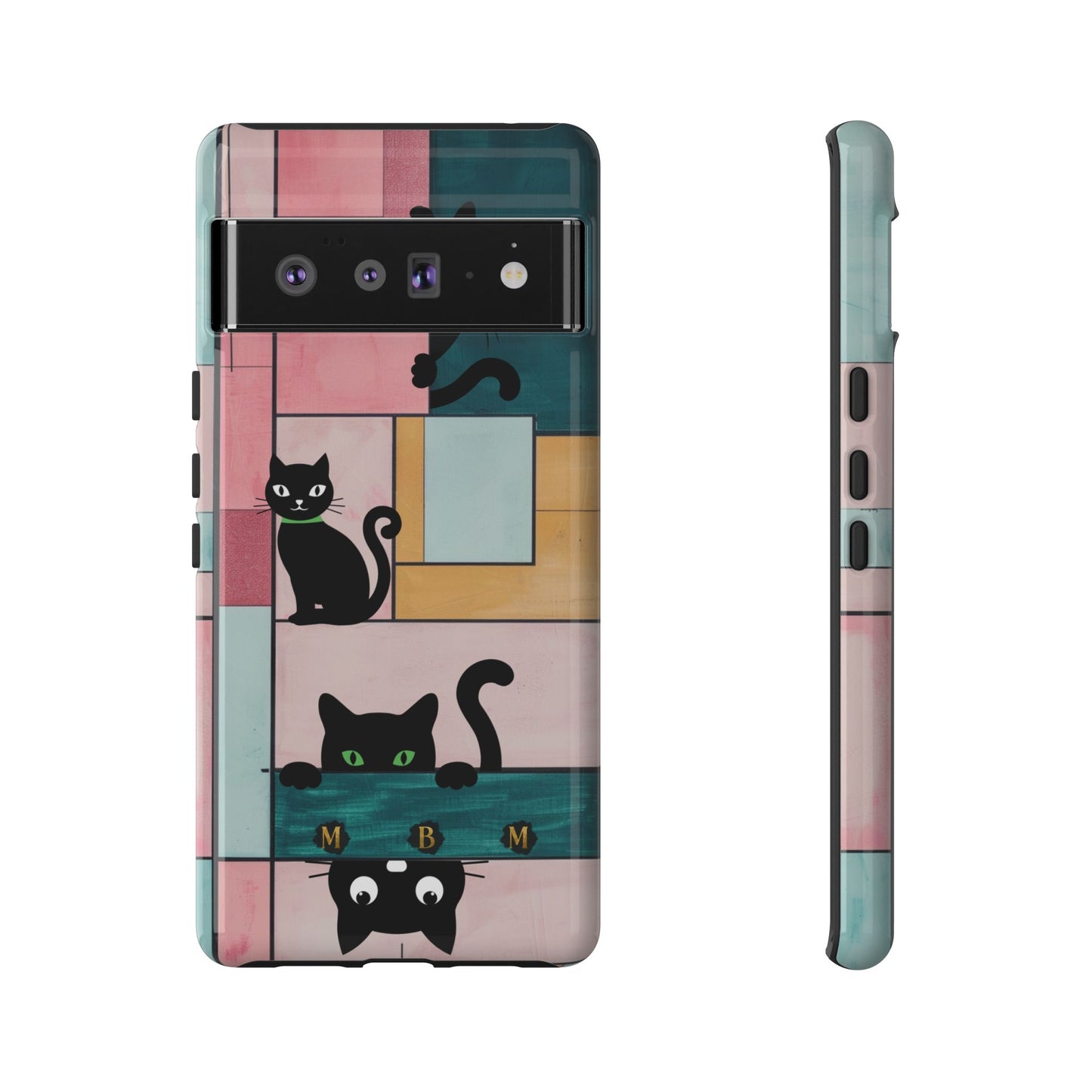 Block Cats Google Pixel Tough Case