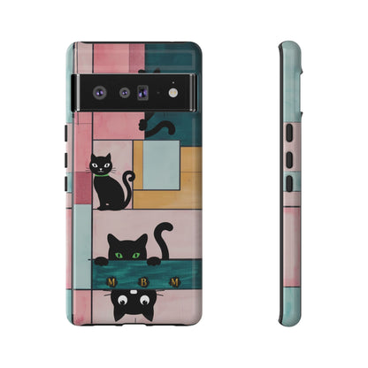 Block Cats Google Pixel Tough Case