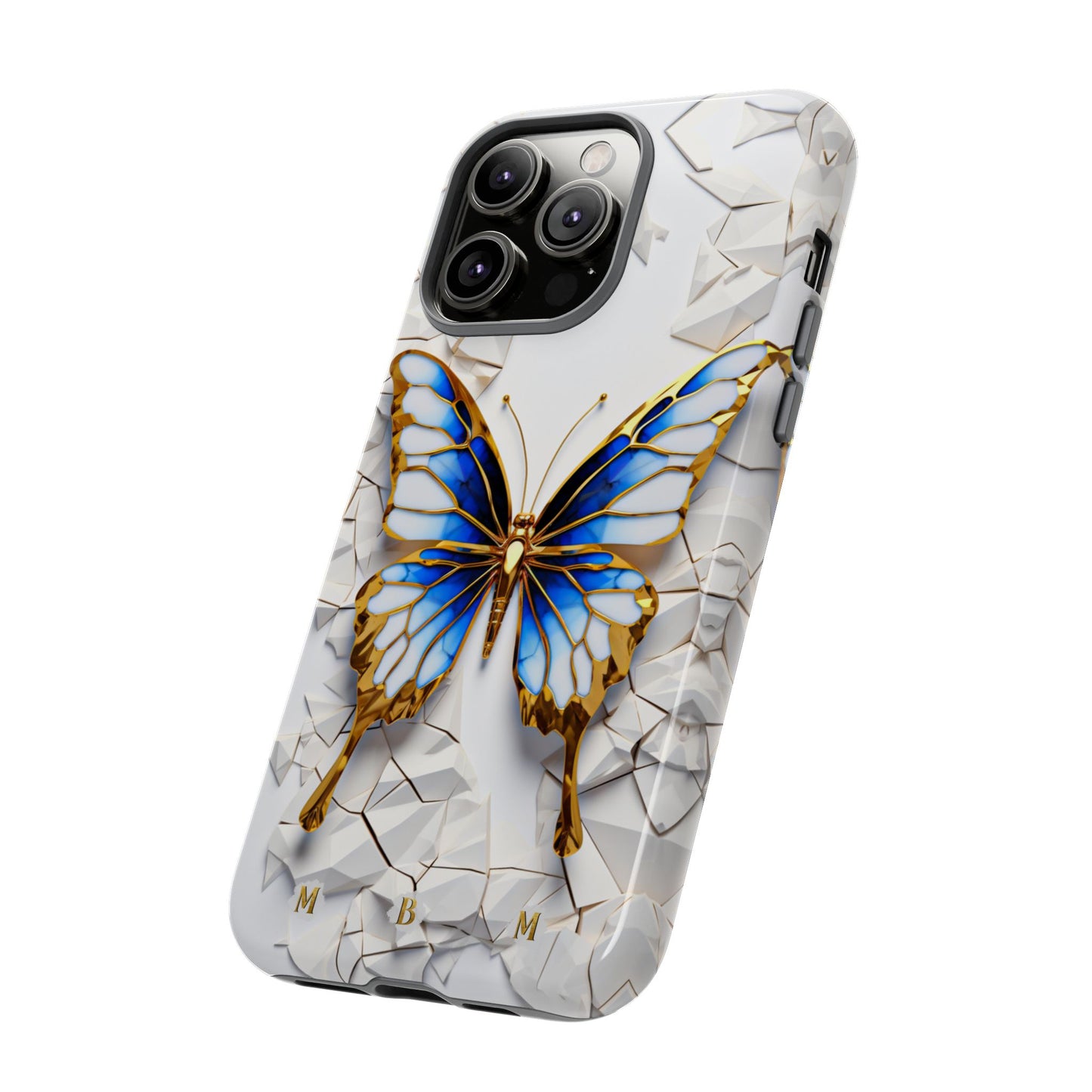 Sapphire Butterfly iPhone Tough Case