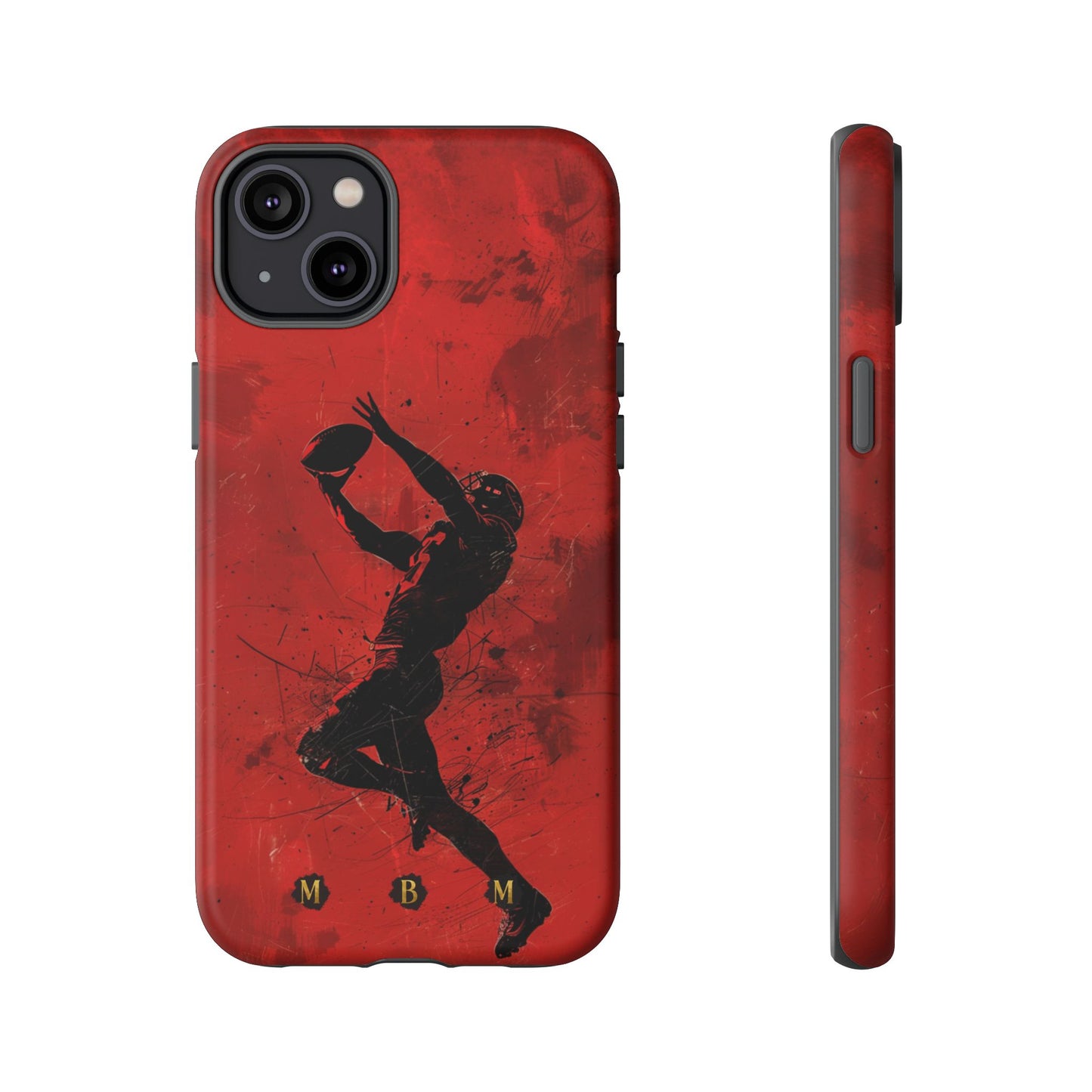 Red 1st & 10 iPhone Tough Case