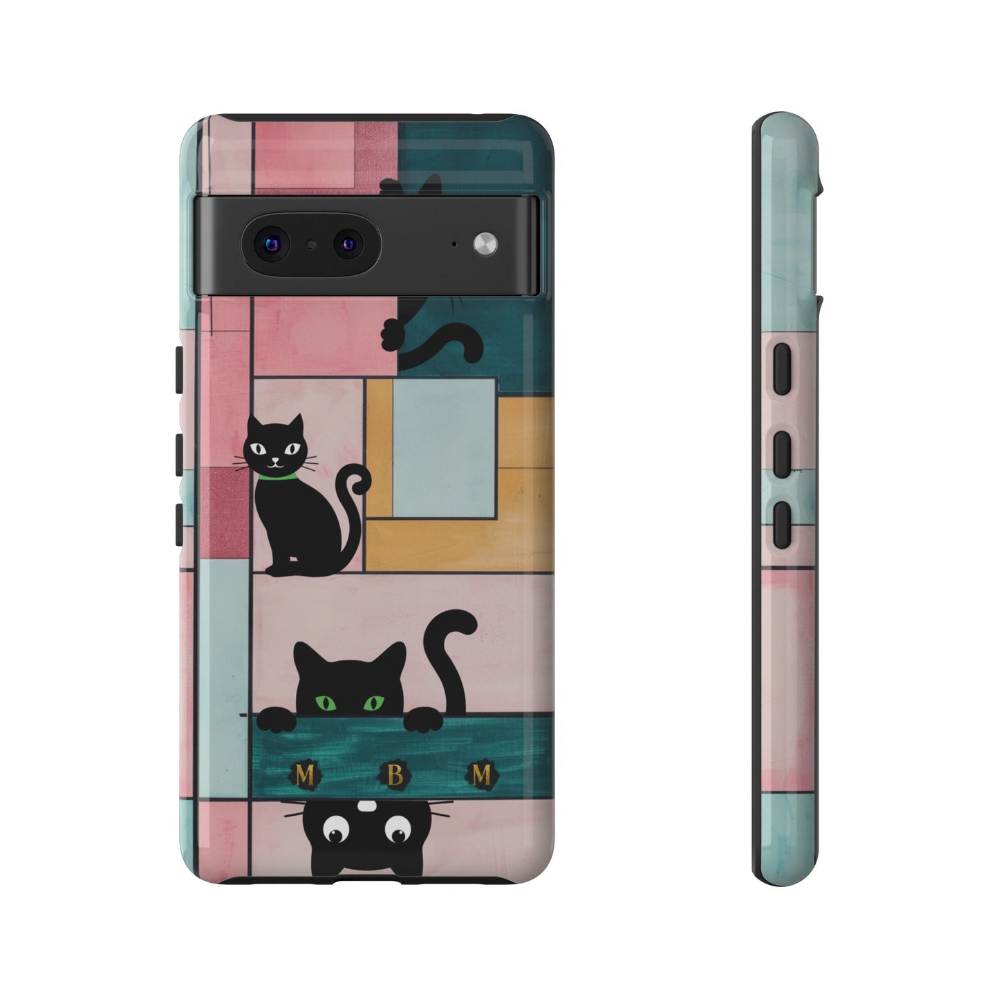 Block Cats Google Pixel Tough Case