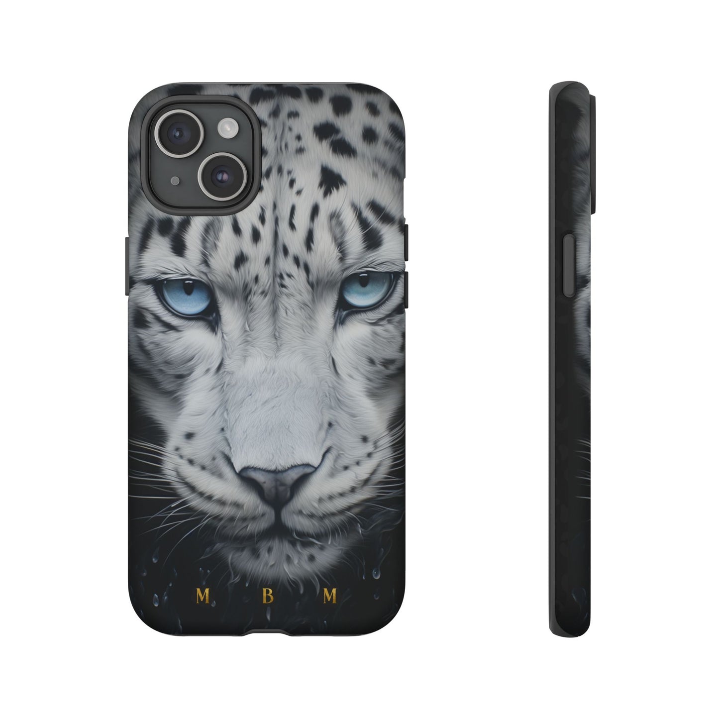 White Leopard iPhone Tough Case