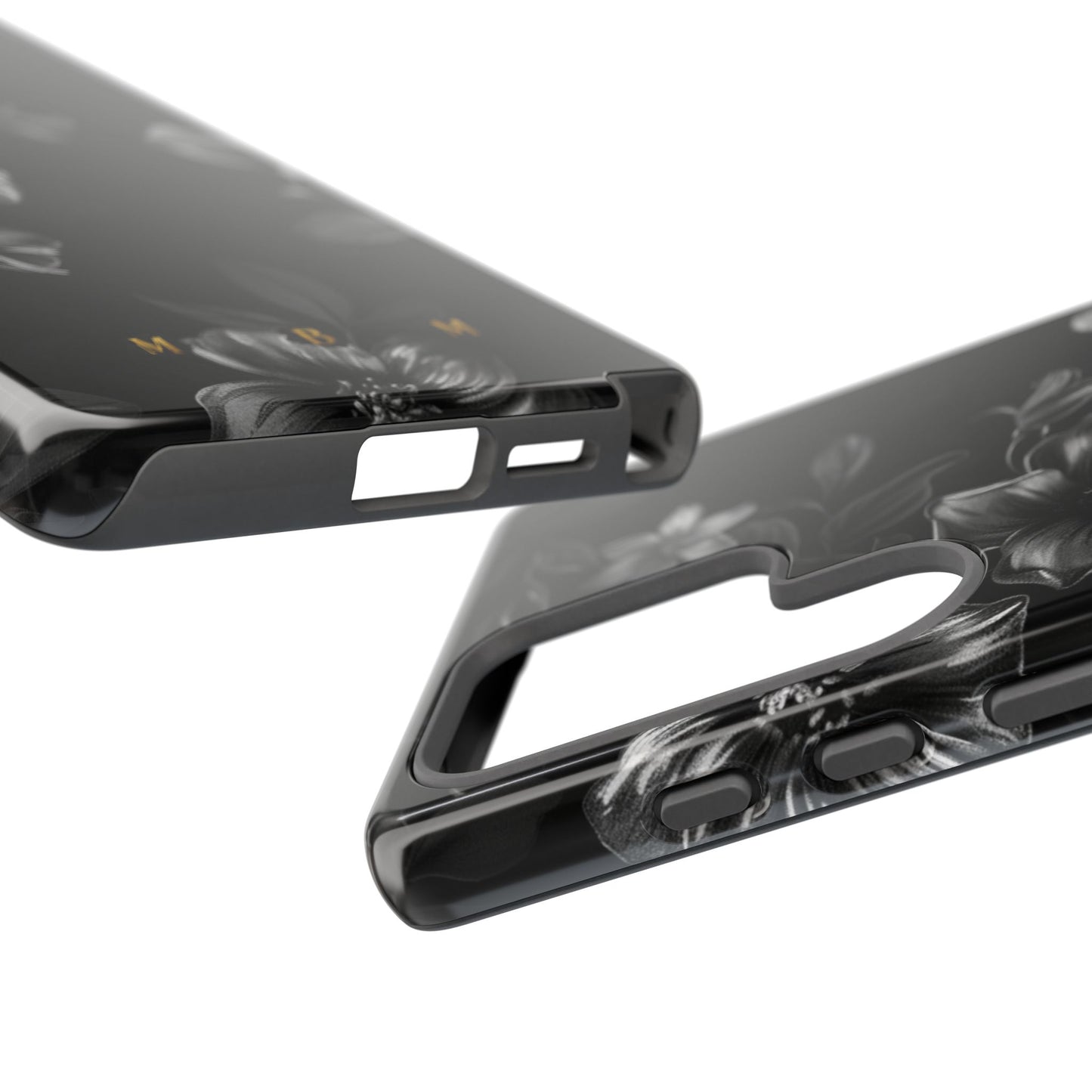 Midnight Flora Samsung Galaxy S Tough Case