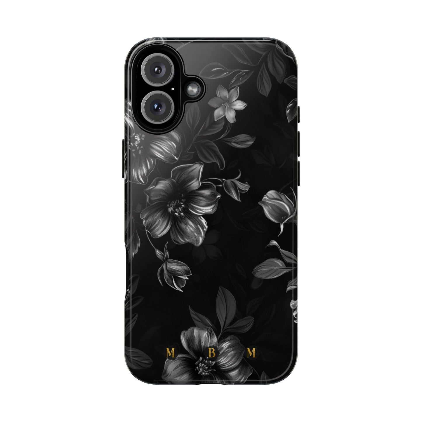 Midnight Flora iPhone Tough Case
