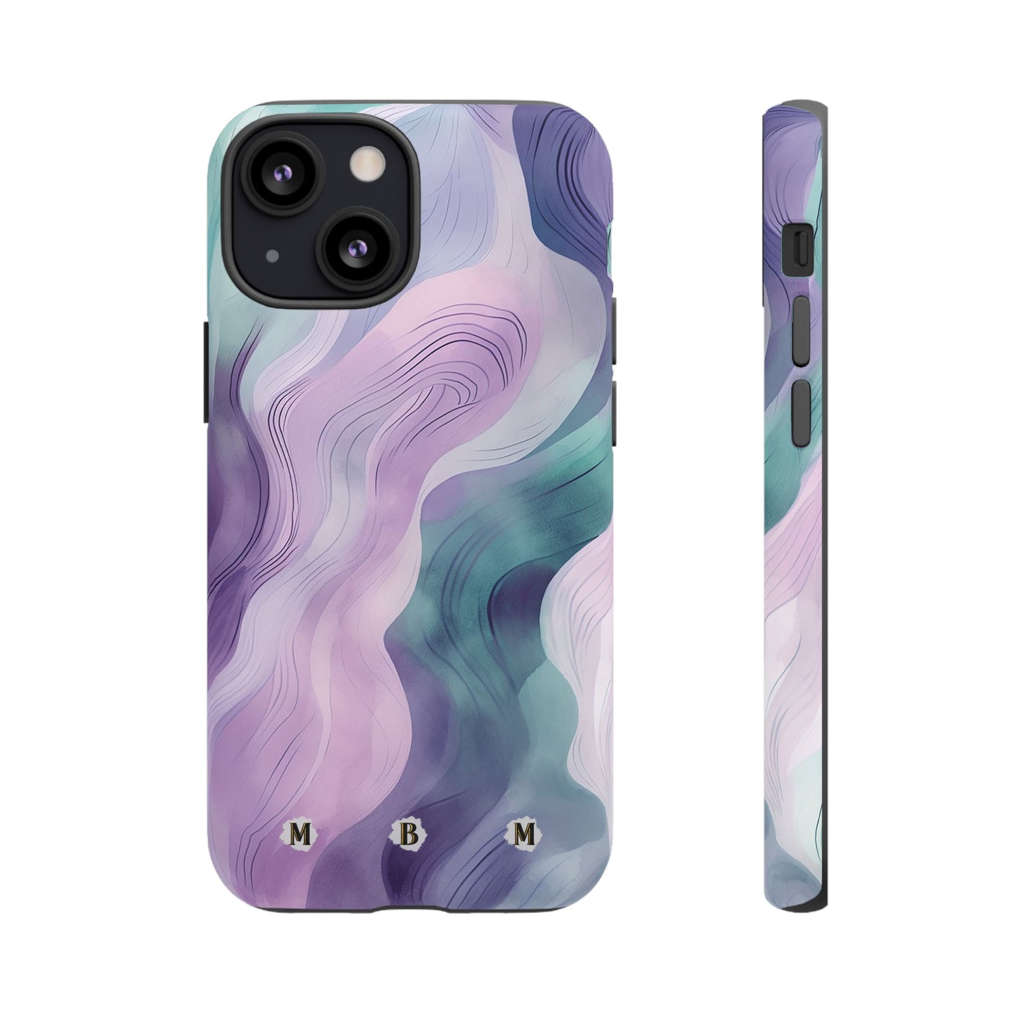 Pastel Wave iPhone Tough Case