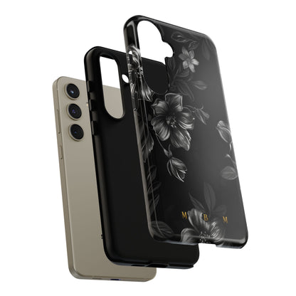 Midnight Flora Samsung Galaxy S Tough Case
