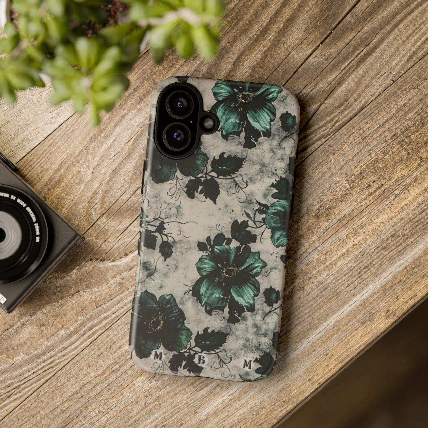 Malachite Thorn iPhone Tough Case