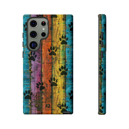 Rainbow Paws Samsung Galaxy S Tough Case